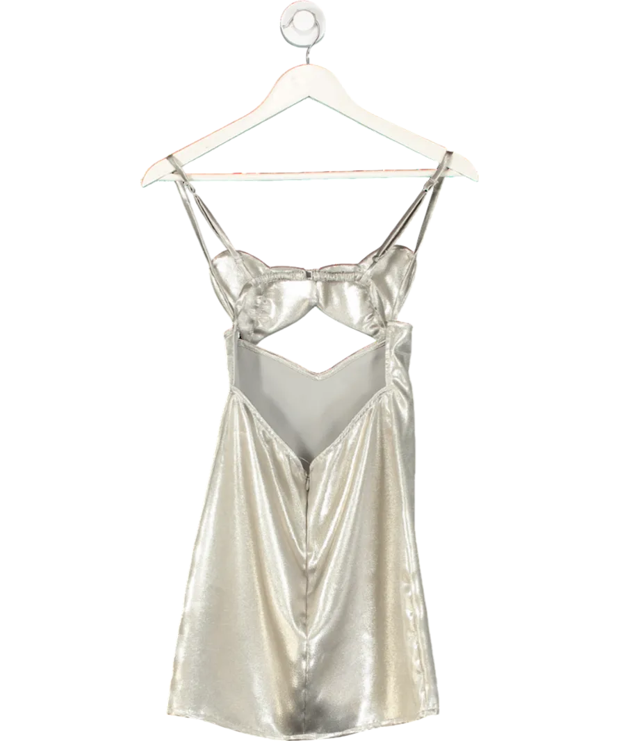 Amor Mia Metallic Heartbreaker Dress UK M