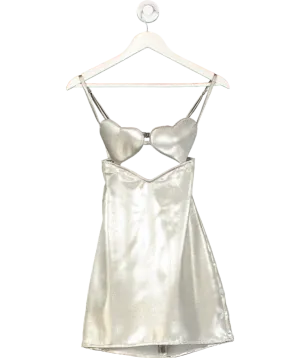 Amor Mia Metallic Heartbreaker Dress UK M
