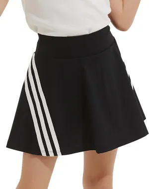 BebreezChic Girl's Tennis Skirt Athletic Pleated High Waisted Kid's Mini Skort Sport Uniform with Pockets Golf Running