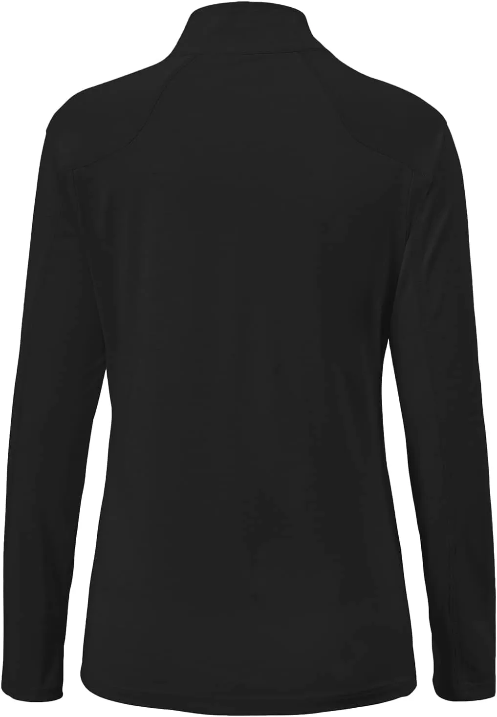 BGOWATU Women's Long Sleeve Golf Polo Shirts Quarter Zip Pullover UPF 50 Sun Shirt for Women Dry Fit Running Tops