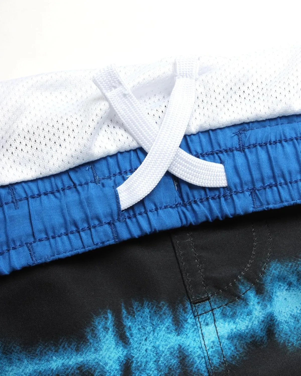 Big Chill Boys Rash Guard Set - 4 Piece UPF 50  Quick Dry Long Sleeve Swim Shirts and Trunks Set for Boys (Sizes: 4-14)