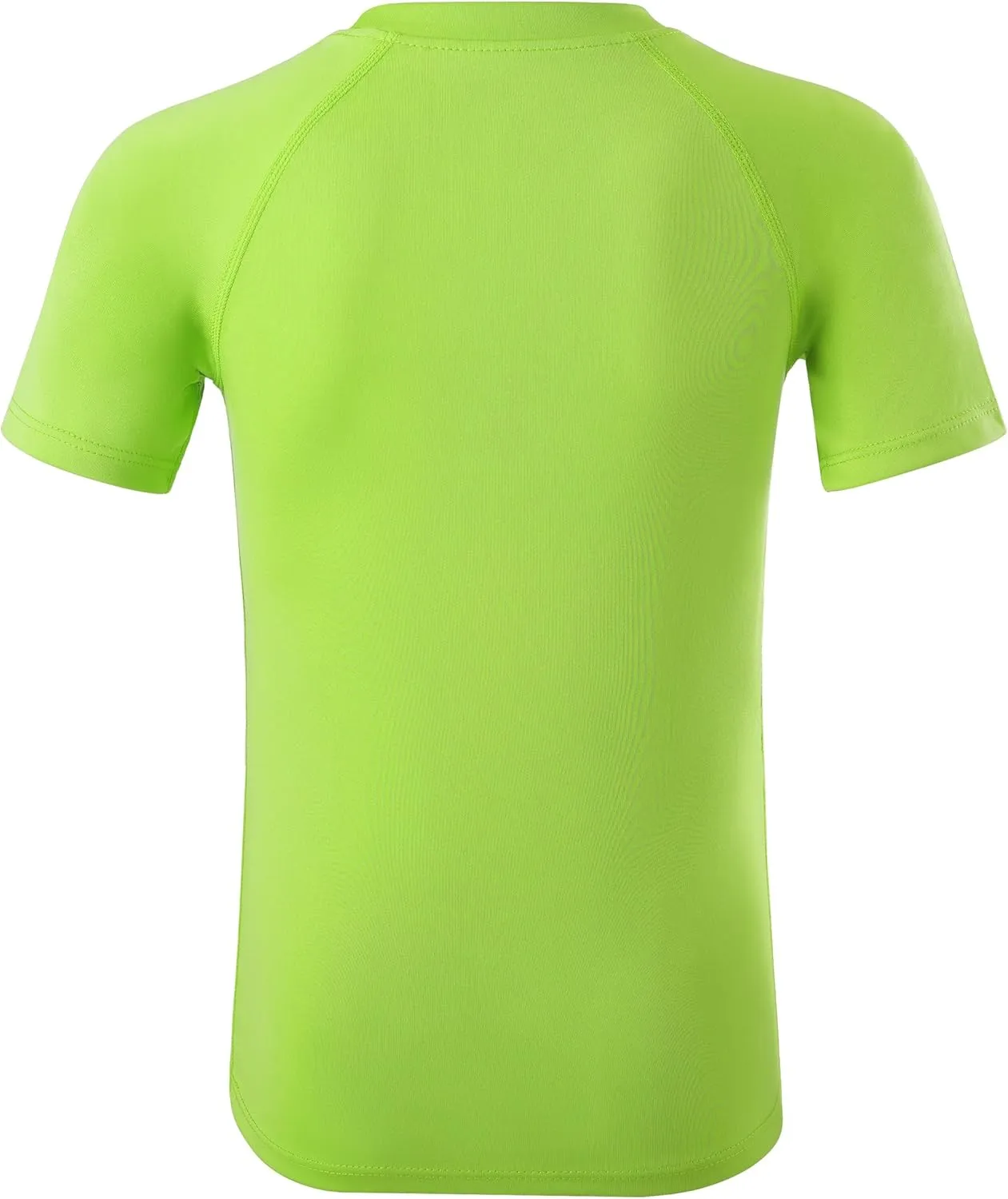 Boys' UPF 50  Rash Guard Short Sleeve, UV Sun Protection SPF Swim Shirts, Youth Kids Rashguard Water Shirt for Beach Surfing