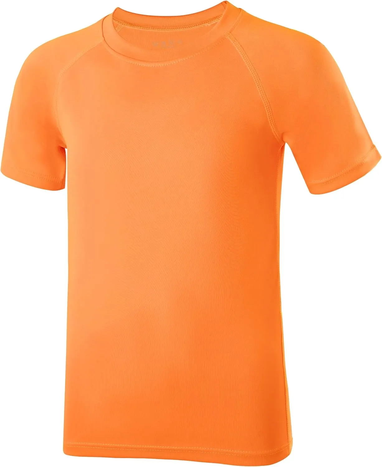 Boys' UPF 50  Rash Guard Short Sleeve, UV Sun Protection SPF Swim Shirts, Youth Kids Rashguard Water Shirt for Beach Surfing