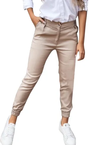 Capri Jeans for Women High Waisted Slim Fit Stretchy Cropped Pants Casual Straight Leg Cinch Bottom Trousers Pockets
