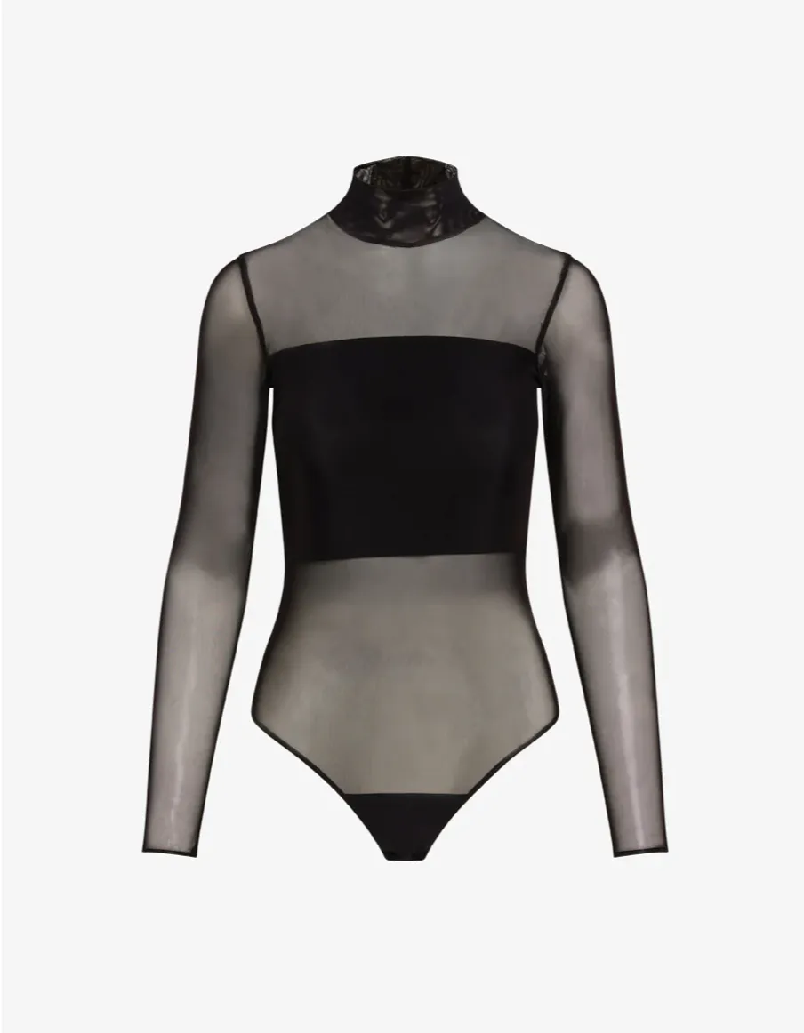 Commando Mesh Long Sleeve Bodysuit