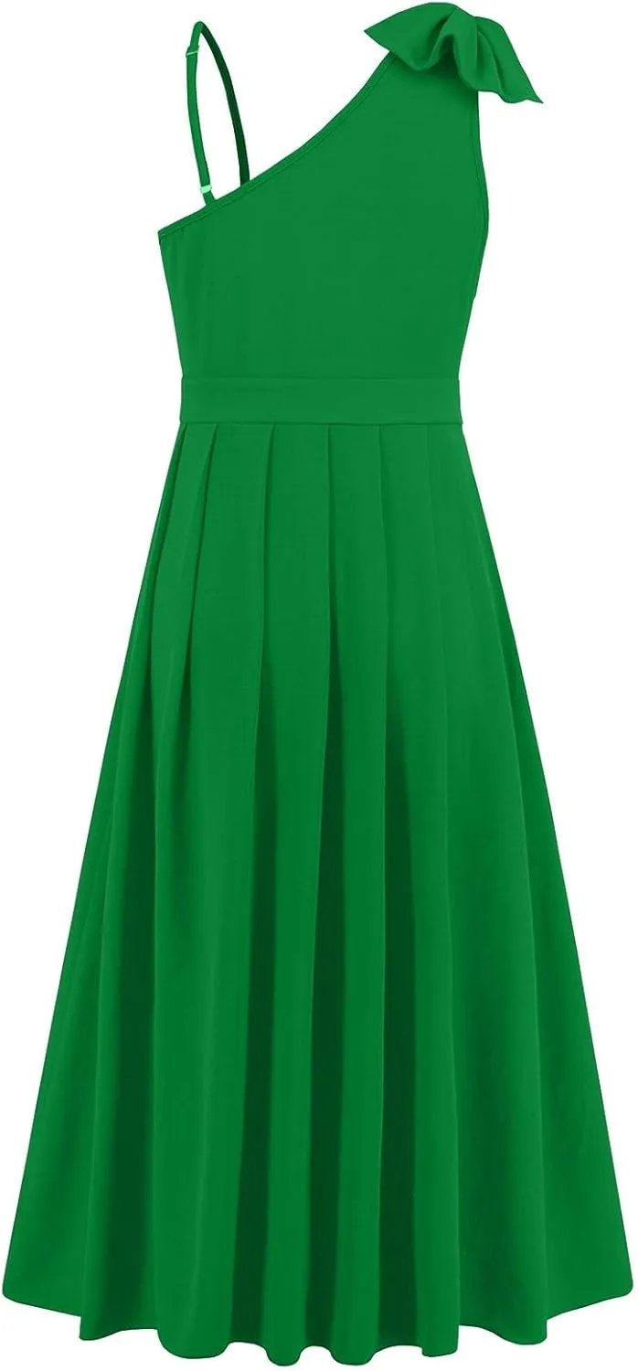 Dresses for Women 2024, Hawaiian Bohemian Flowy Irregular Summer Cocktail Dress V-Neck Casual Sleeveless Dressses