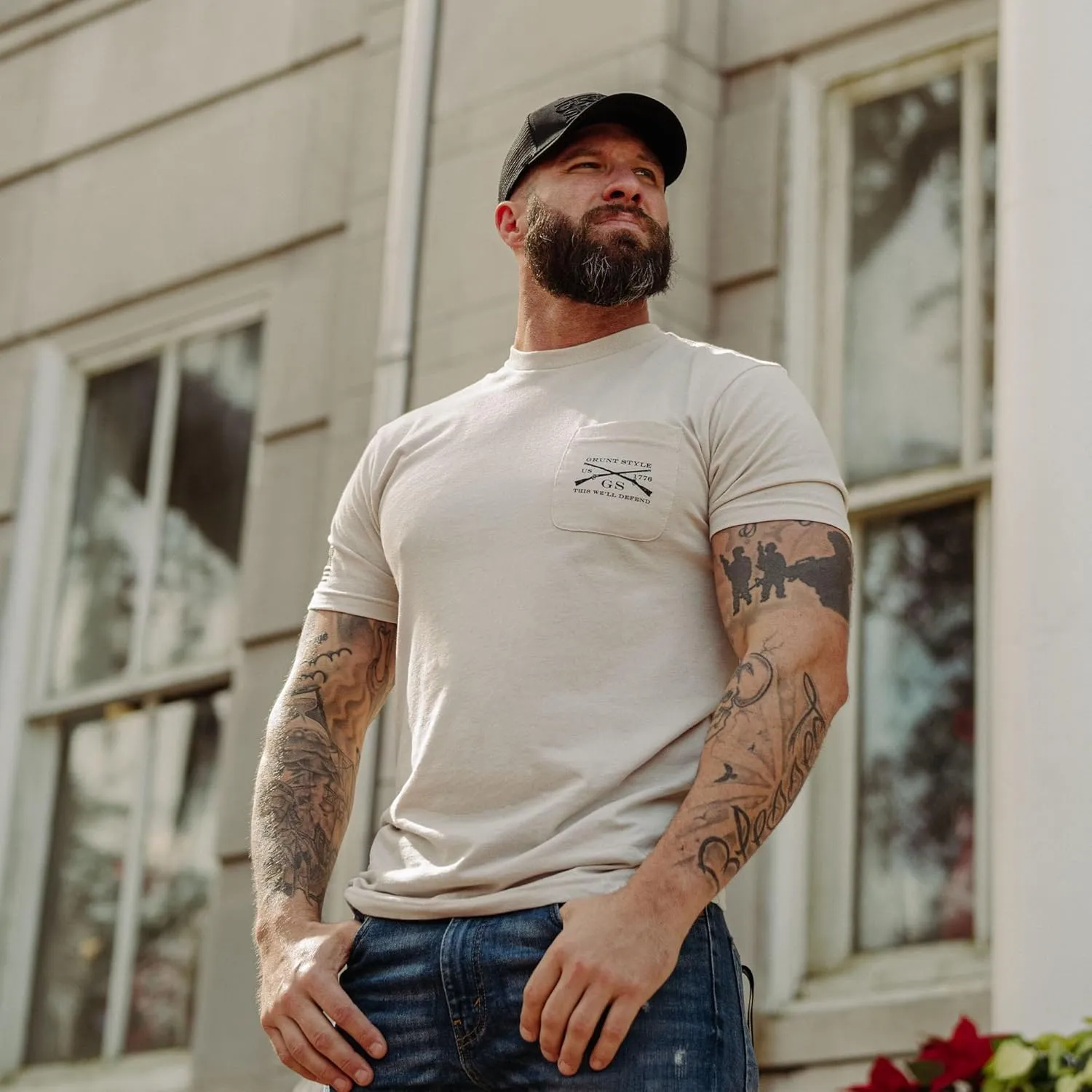 Grunt Style Pocket Basic Men's T-Shirt