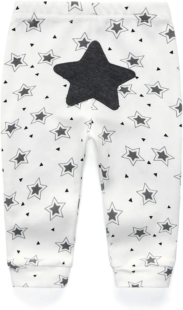 Kiddiezoom Baby Warmer Pants Lovely Boys Girls Solid Pant Trousers Leggings 0-24Month
