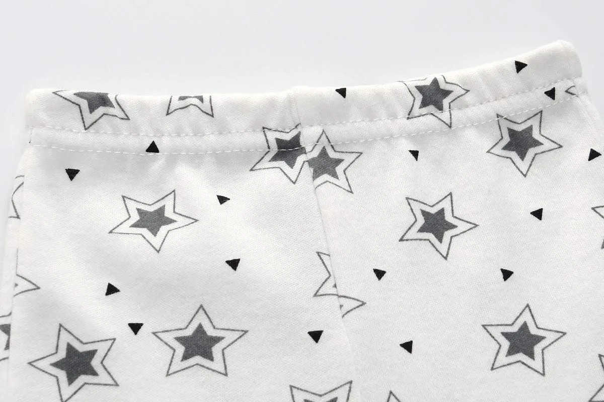 Kiddiezoom Baby Warmer Pants Lovely Boys Girls Solid Pant Trousers Leggings 0-24Month