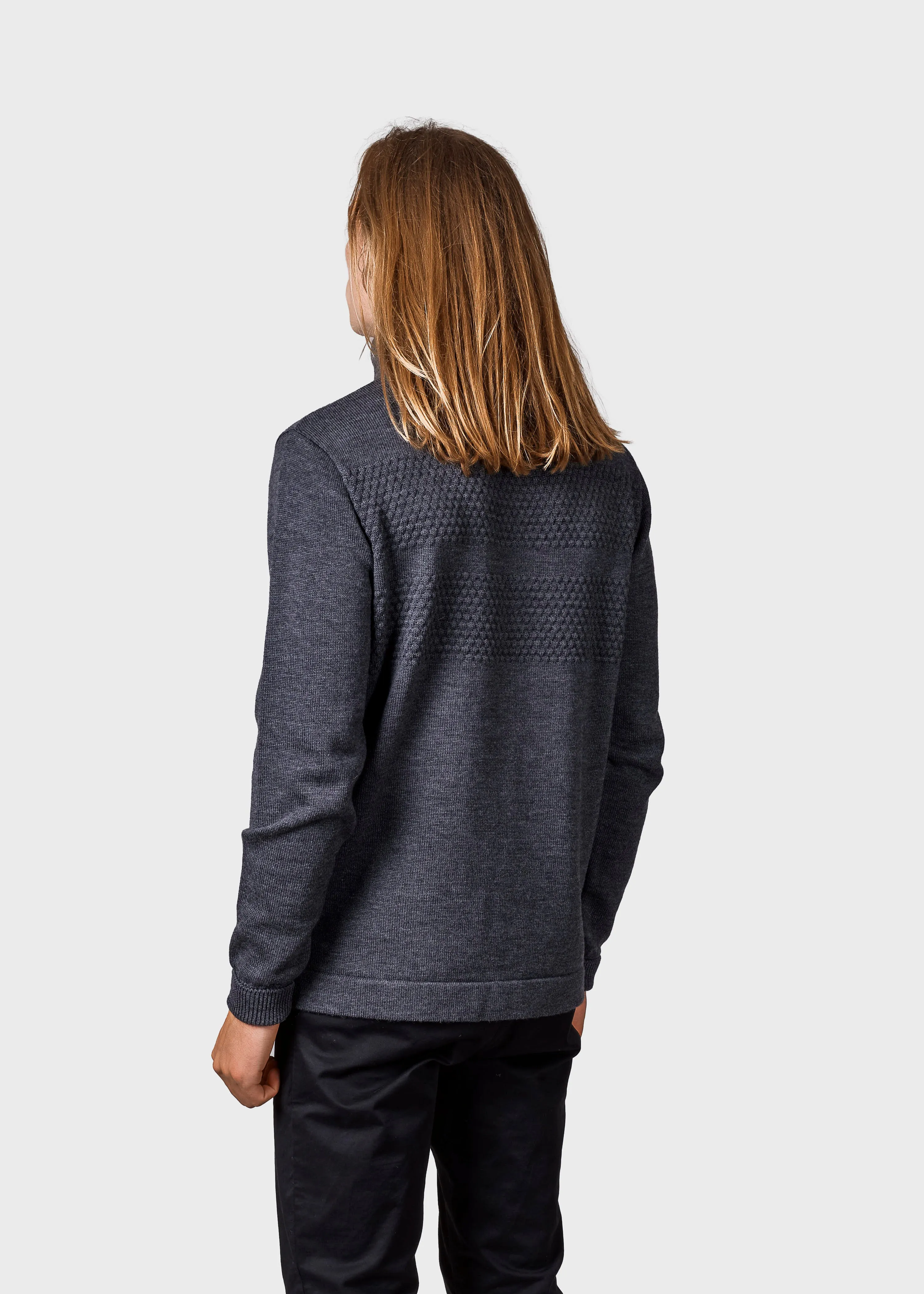 Marinus knit cardigan - Anthracite