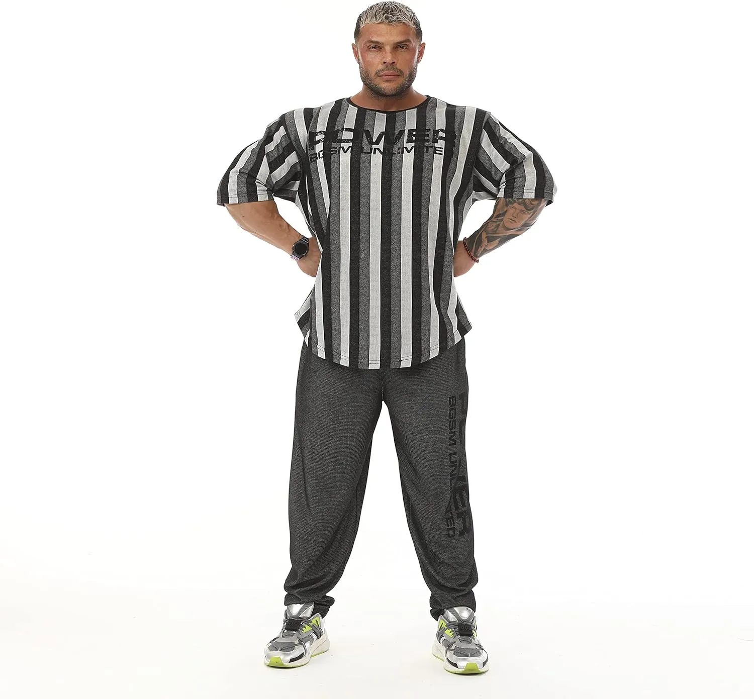 Men's Active T-Shirt Wide Cut Rag Top