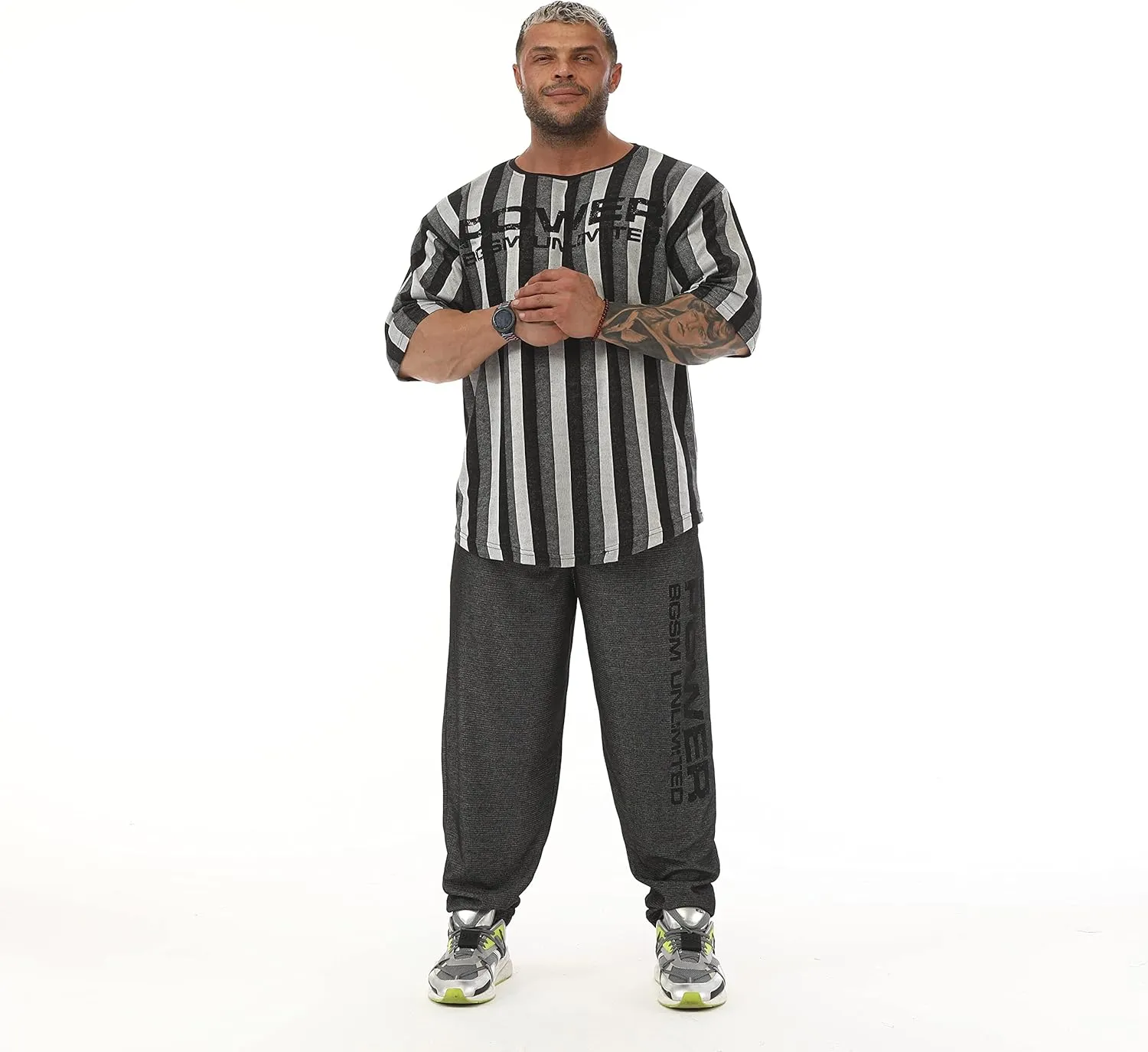 Men's Active T-Shirt Wide Cut Rag Top