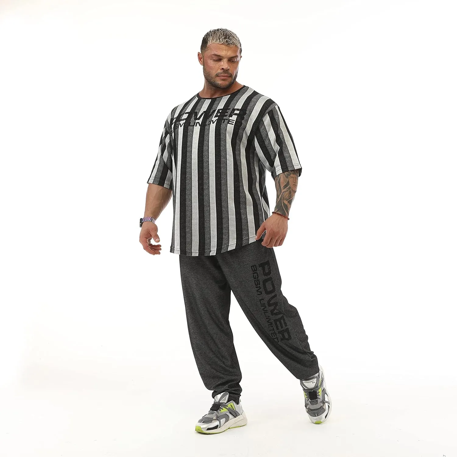 Men's Active T-Shirt Wide Cut Rag Top