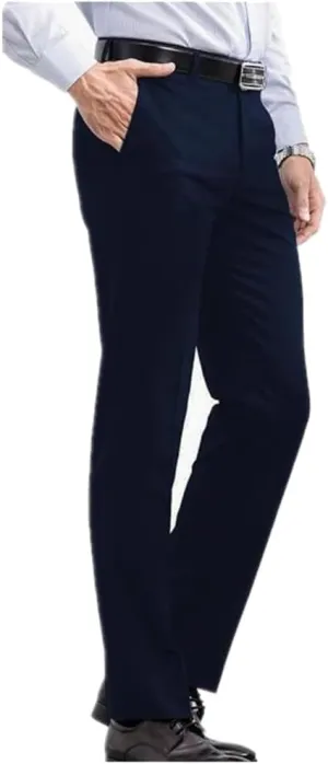 Mens Chino Pants Men's Dress Pants Classic Slim Fit Pants Lightweight Trousers Business Party Wedding