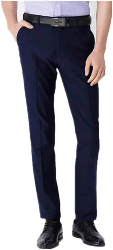 Mens Chino Pants Men's Dress Pants Classic Slim Fit Pants Lightweight Trousers Business Party Wedding
