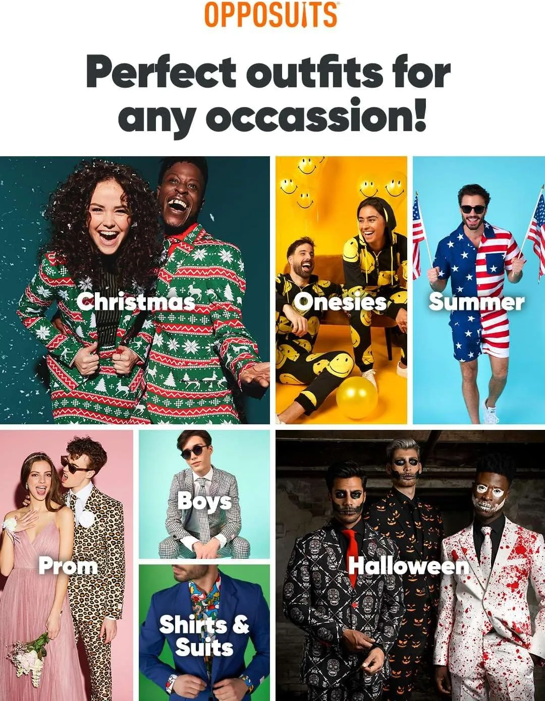 Opposuits Teen Boys Formal Outfit - Premium Tuxedo Suit - Slim Fit - Includes Blazer, Pants and Bow Tie