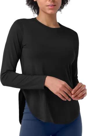 Pioneer Camp Women's Sun Shirts Long Sleeve SPF UPF 50  UV Protection Tops Lightweight Quick Dry for Hiking Running Workout