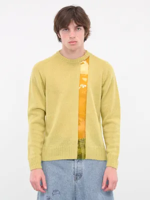PVC Knit Sweater (UC2C4910-YELLOW)
