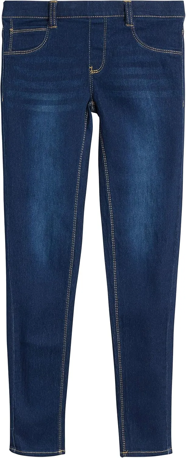 Real Love Girls Jeggings  2 Pack Stretch Denim Pull-On Skinny Jeans Leggings (7-16)