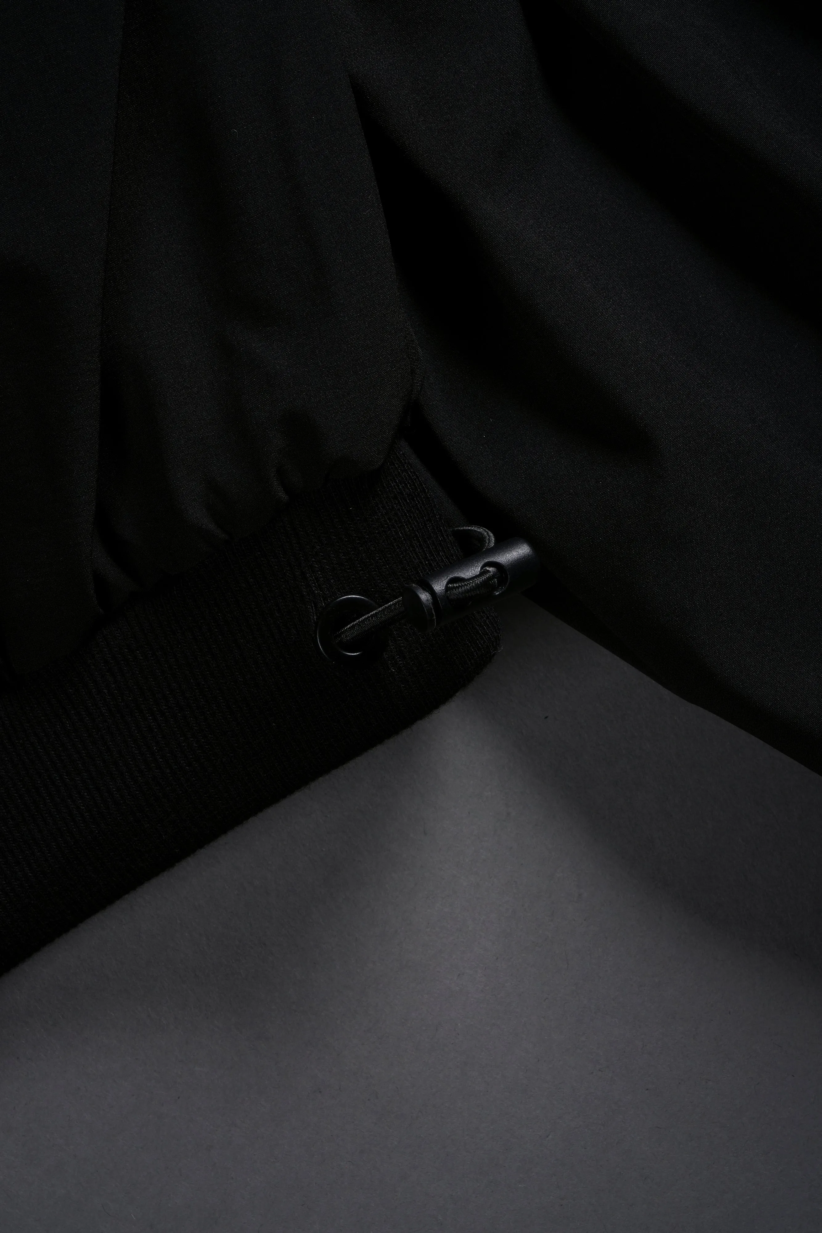 Roses While We're Here Cropped Zip Mockneck Sweater in Black