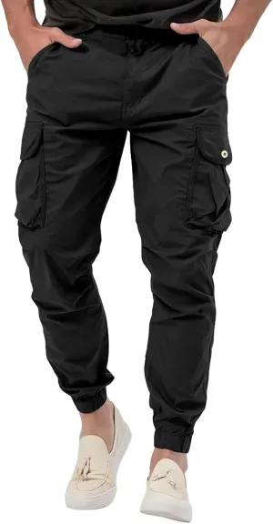Sweatpants for Men Loose Fit Dress Pants for Men Stretch Waist Match Mens Wild Cargo Pants Corduroy Baggy Pants Mens