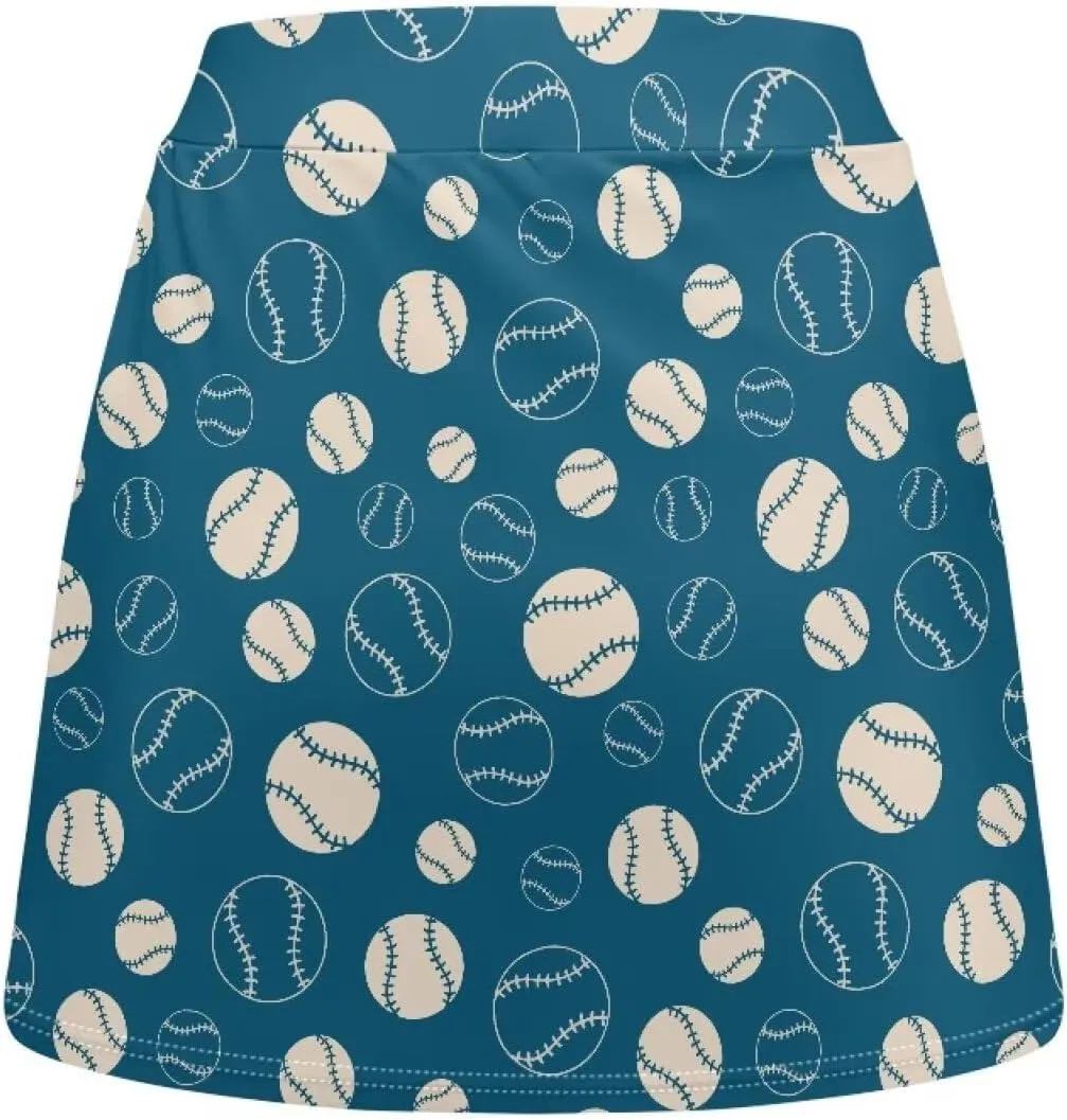 Tennis Skirts for Women with Pocket Shorts High Waisted Athletic Golf Skorts Summer Workout Running Skirts