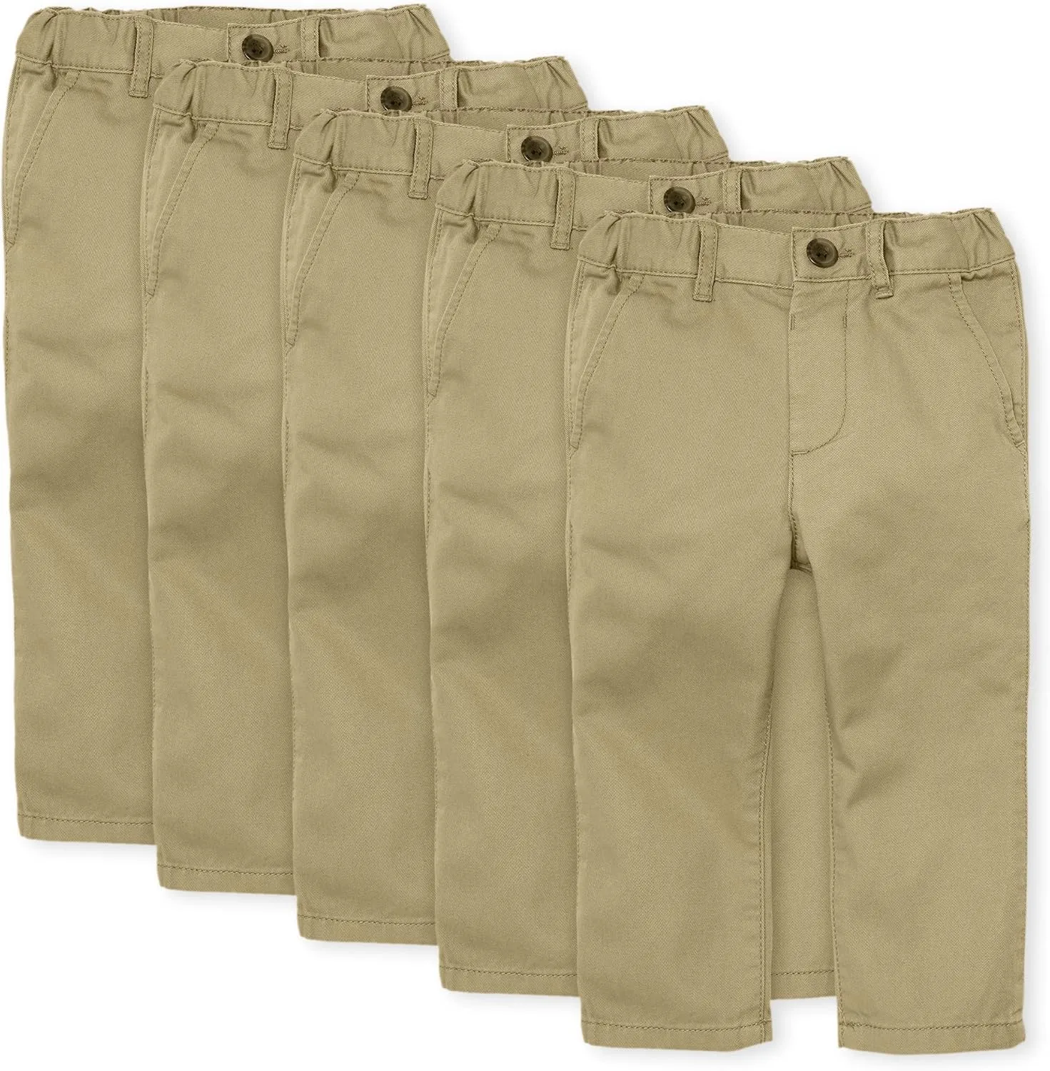 The Children's Place Baby Boys' and Toddler Stretch Skinny Chino Pants