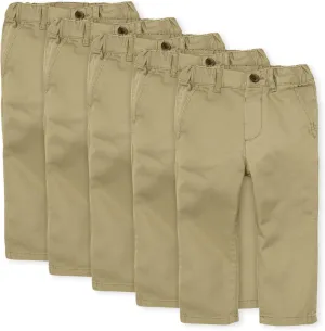 The Children's Place Baby Boys' and Toddler Stretch Skinny Chino Pants