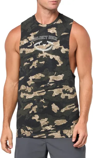 Under Armour Men's Project Rock Camo Tank