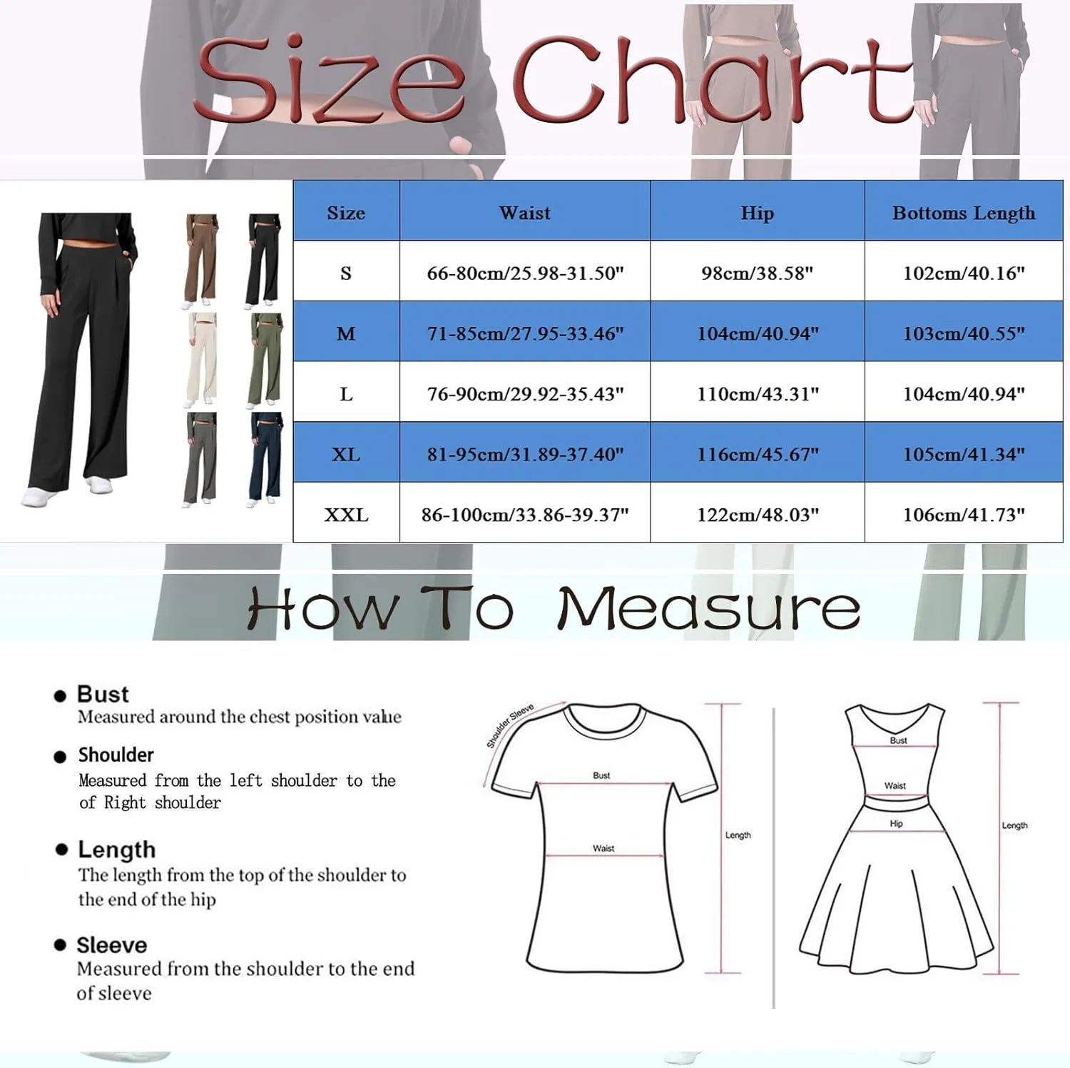 Women's Cotton Linen Summer Casual Palazzo Lounge Pants Low Waist Baggy Stretchy Slim-Fit Pants Vacation