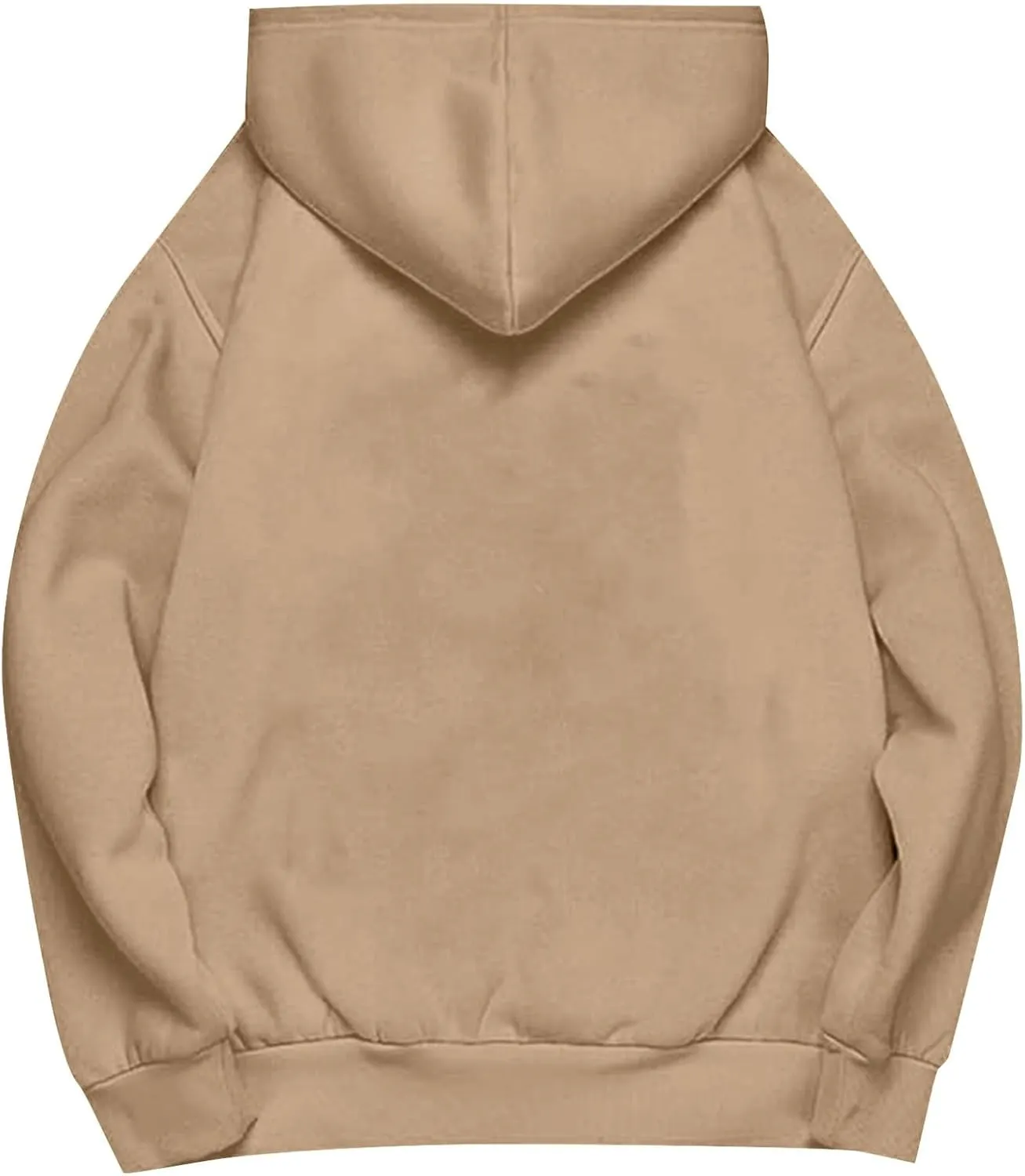 Womens Oversized Hoodies Fleece Sweatshirt Long Sleeve Drawstring Loose Pullover Fashion Top Cute Trendy Outfits with Pocket