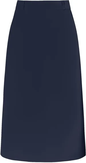 Women's Pencil Skirt High Waist Split Back Work Midi Skirts